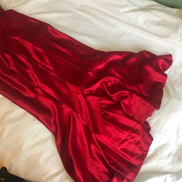 Vintage 90s Prom Dress - Picture 3 of 7